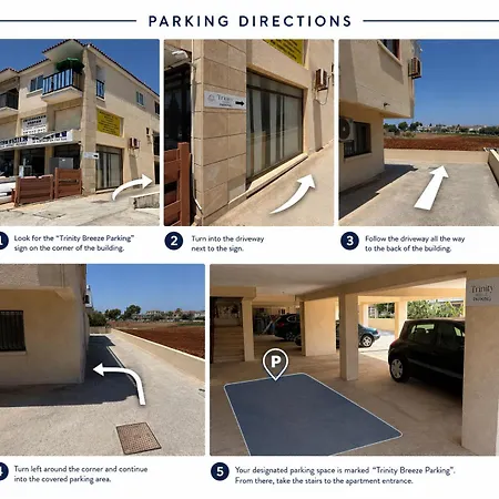 Trinity Breeze Renovated 2br Close To Trinity With Private Parking * Paralimni
